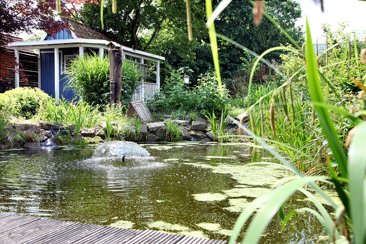 Unser Praxisgarten zum Wohlfühlen